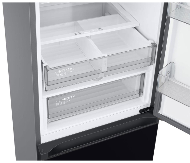 Samsung Outlet RB38C7B5D22 EF No Frost 203cm Czarne Szkło Bespo - 1553835 - zdjęcie 8